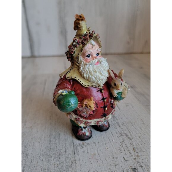 Radko AS IS Frosty leaf santa claus vintage figure xmas - Picture 2 of 7